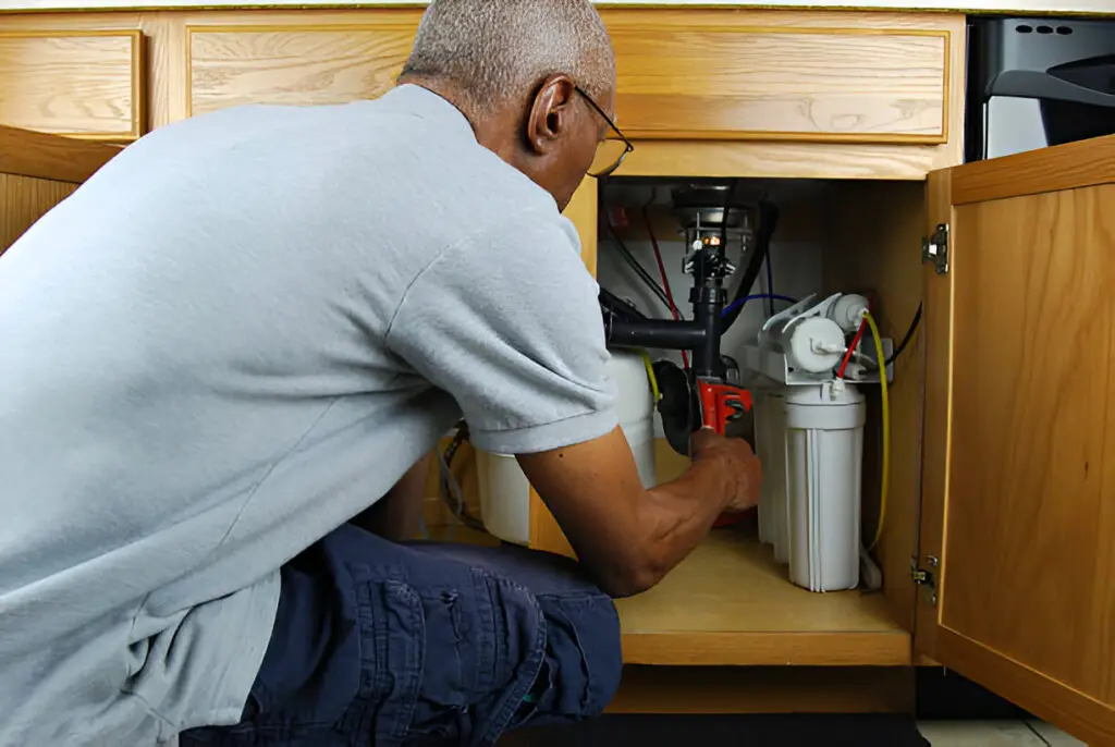 Under Sink Water Filter Repair